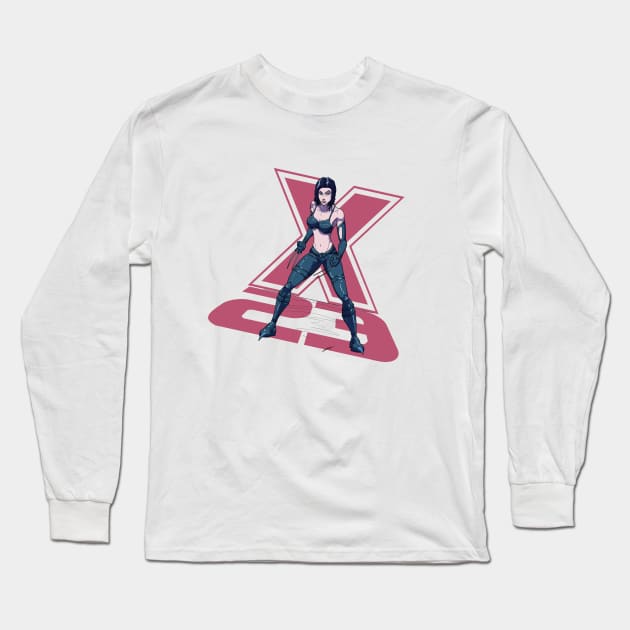 X-23 Long Sleeve T-Shirt by Juggertha